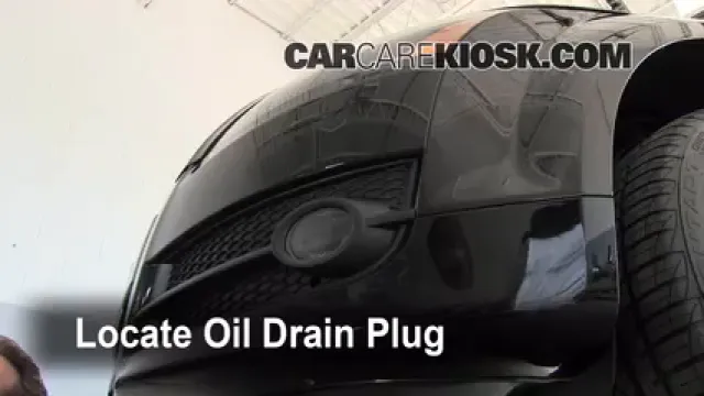 2008 Audi TT Quattro 3.2L V6 Coupe Aceite Cambiar aceite y filtro de aceite